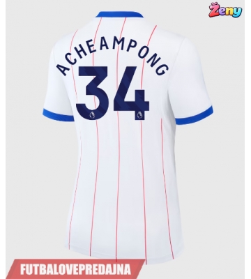 Lacne Ženy Futbalové dres Chelsea Josh Acheampong #34 2026-27 Krátky Rukáv - Tretina